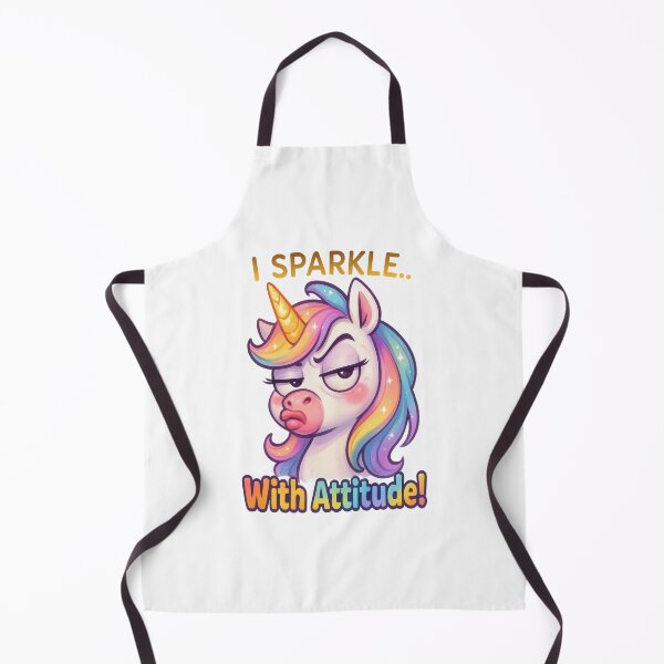 Item preview, Sarcastic unicorn, fantasy fun designed and sold by LoneAngel.