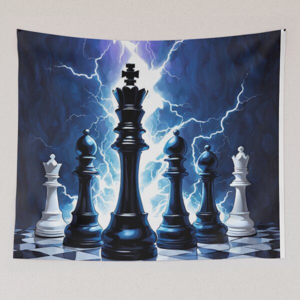 Item preview, Lightning Chess Art designed and sold by Planetporridge.
