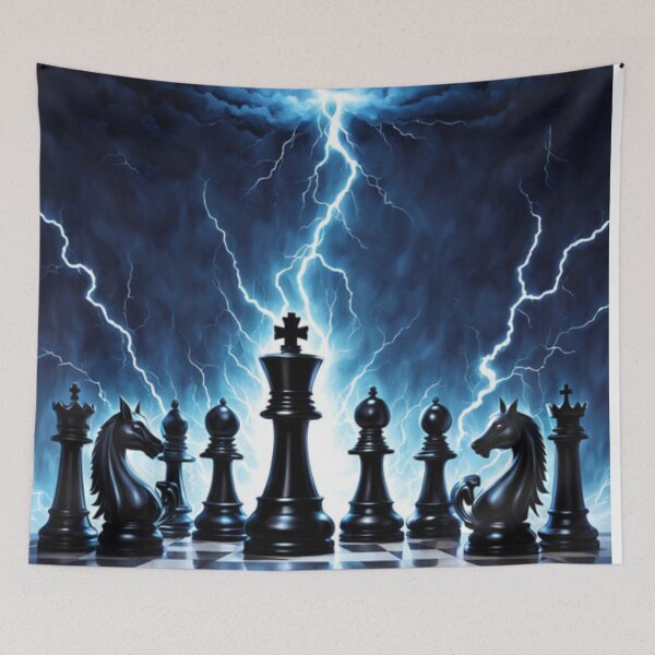 Item preview, Electric Chess Pieces designed and sold by Planetporridge.