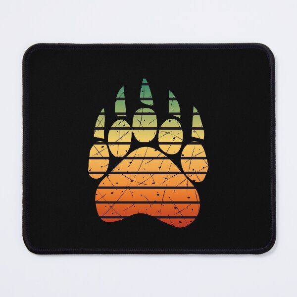 Item preview, Bear Claw - Forest Retro Sunset designed and sold by Guess4best.