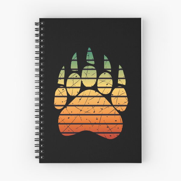 Item preview, Bear Claw - Forest Retro Sunset designed and sold by Guess4best.