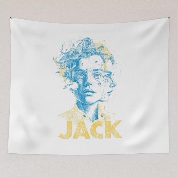 Item preview, "JACK": Twins Sketch Style Illustration designed and sold by AlexLineArt.