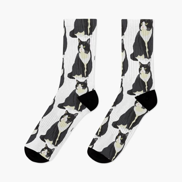 Item preview, Fat Tuxedo Cat,Black And White Cat designed and sold by xiao xuans.