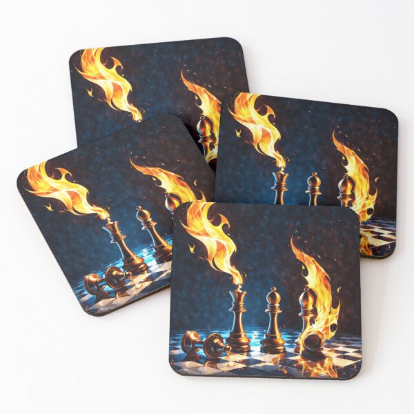 Item preview, Fire Chess Design designed and sold by Planetporridge.
