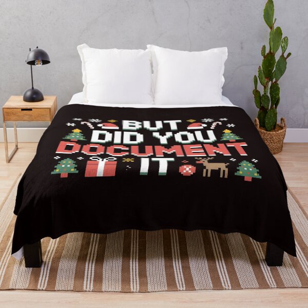 Item preview, Work Christmas Party Sweater – But Did You Document It designed and sold by Redgiant87x.