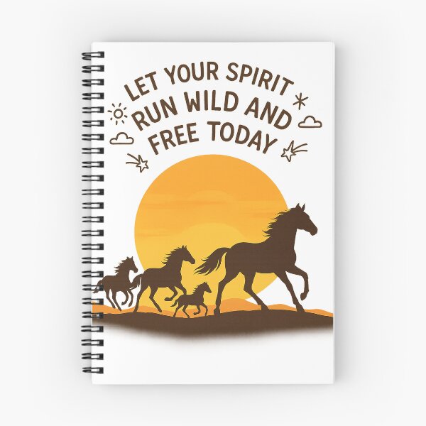 Item preview, Let Your Spirit Run Wild designed and sold by The Daily Sketchbook .