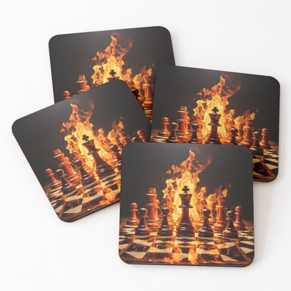 Item preview, Flaming Chess designed and sold by Planetporridge.