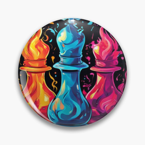 Item preview, Cool Fire Chess designed and sold by Planetporridge.