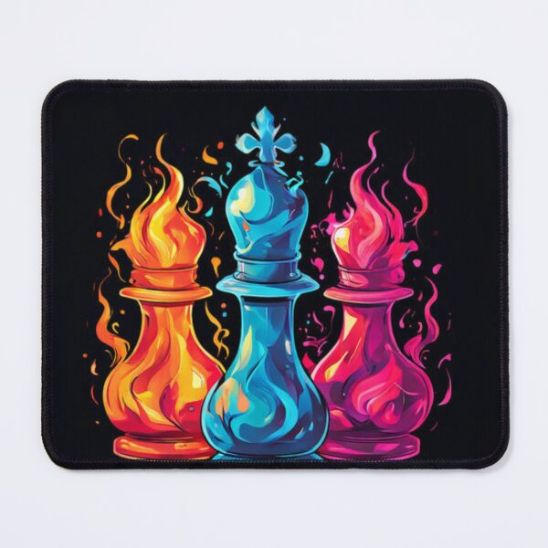 Item preview, Cool Fire Chess designed and sold by Planetporridge.
