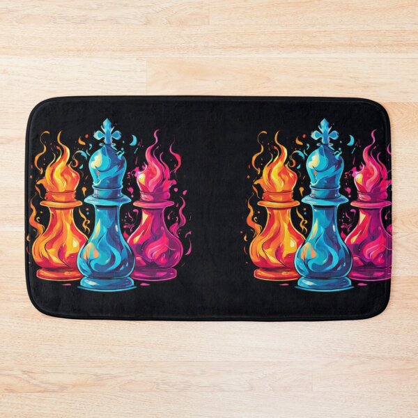 Item preview, Cool Fire Chess designed and sold by Planetporridge.