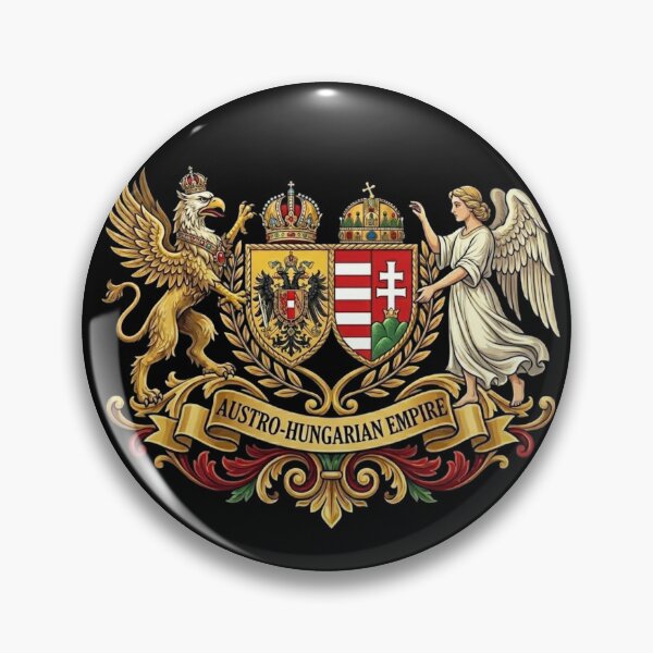 Item preview, Austro-Hungarian Empire Coat of Arms designed and sold by rwstamp.