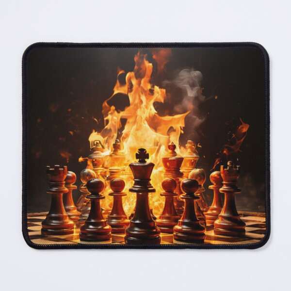 Item preview, Chess on Fire designed and sold by Planetporridge.