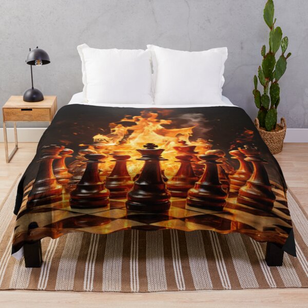 Item preview, Chess on Fire designed and sold by Planetporridge.