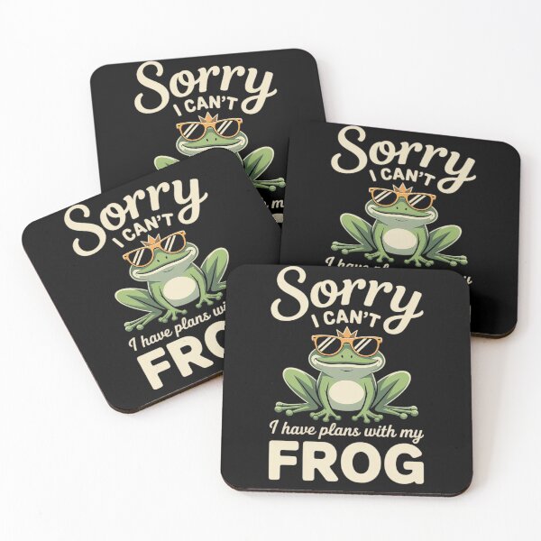 Item preview, Sorry I Can't I Have Plans With My Frog  designed and sold by KotexTemu.