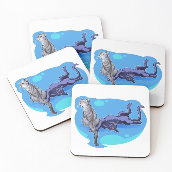 Item preview, Relaxing cat siblings designed and sold by TagedesZorns.