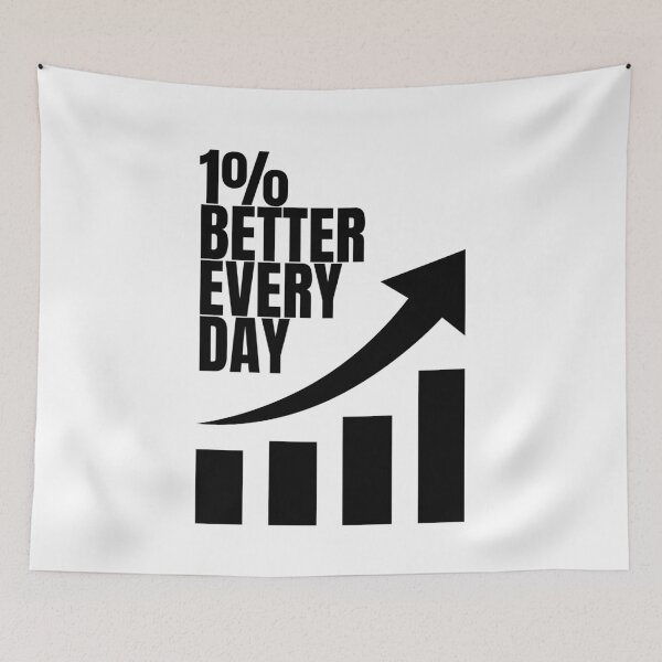 Item preview, 1% Better Every Day designed and sold by Dondonmart.