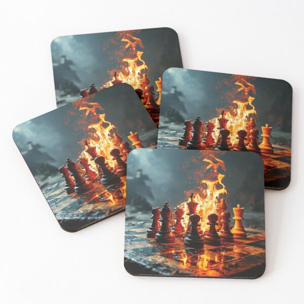 Item preview, Fire Chess Art designed and sold by Planetporridge.