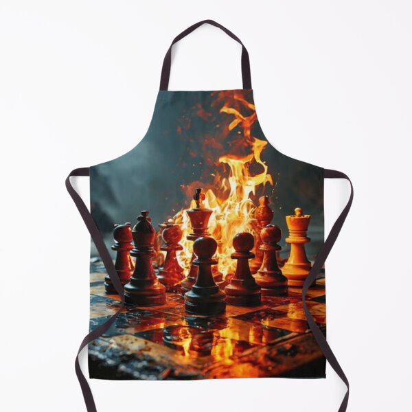 Item preview, Fire Chess Art designed and sold by Planetporridge.