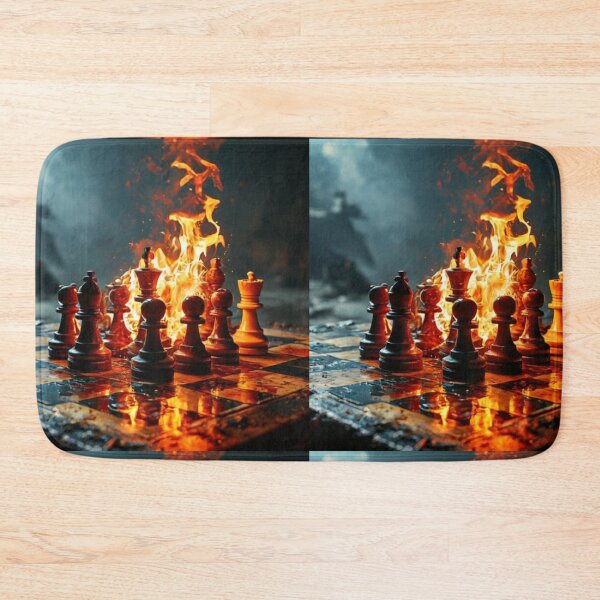 Item preview, Fire Chess Art designed and sold by Planetporridge.