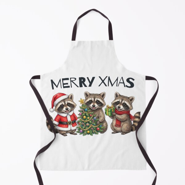 Item preview, Merry Xmas Racoons designed and sold by OutbreakDesigns.
