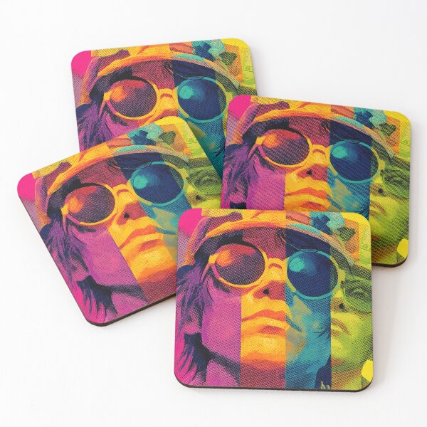 Item preview, Vibrant Halftone Pop Art Portrait | Retro Tri-Color Split Tone Aesthetic designed and sold by MetroEnvision.
