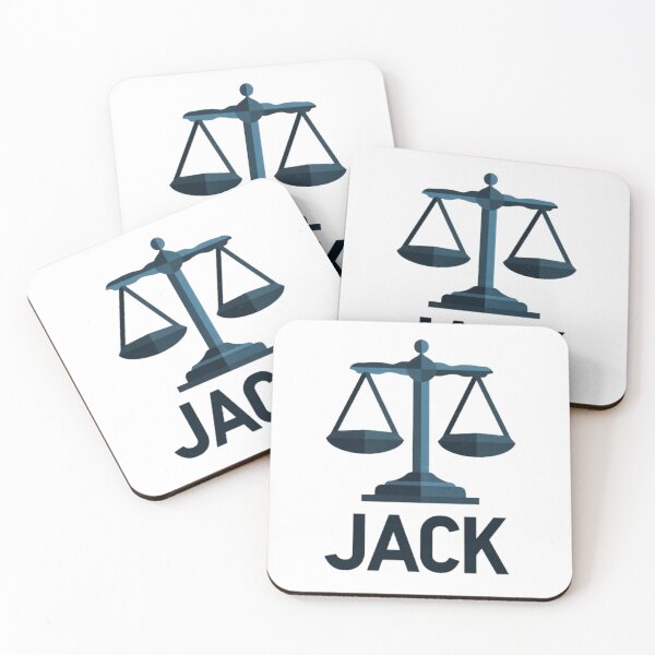 Item preview, "JACK" Libra Zodiac Sign Astrology Graphic designed and sold by AlexLineArt.