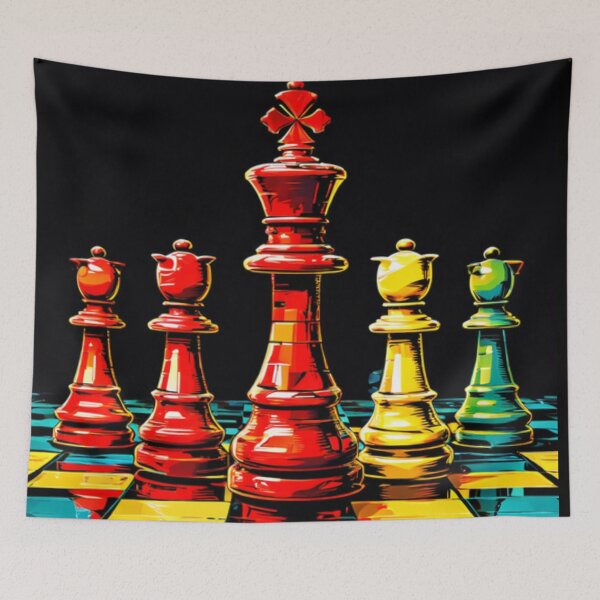 Item preview, Chess Art Color designed and sold by Planetporridge.