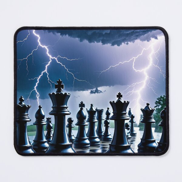Item preview, Thunderstorm Chess Art designed and sold by Planetporridge.