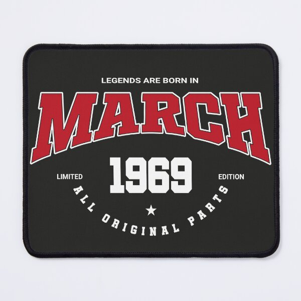 Item preview, March legends 1969 designed and sold by HB Shirts.