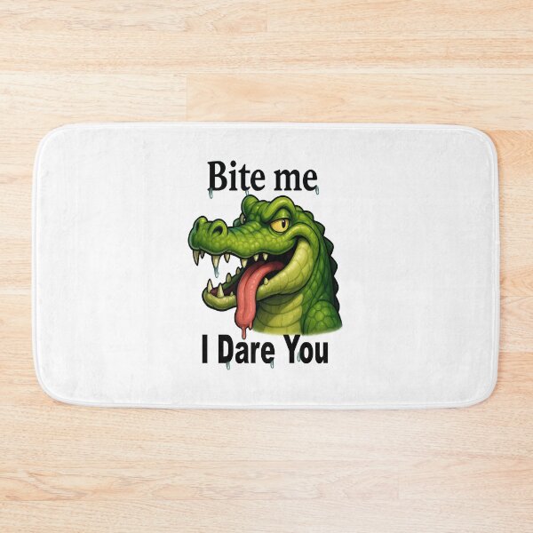 Item preview, Bite me, I dare you, crocodile`s tale designed and sold by LoneAngel.