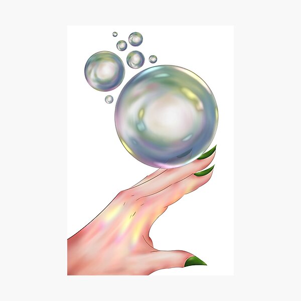 Item preview, The girl in the bubble designed and sold by MarthsOdyssey.