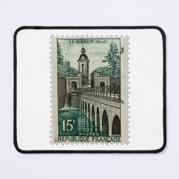 Item preview, Vintage France Bridge Postage Stamp designed and sold by red-amber65.