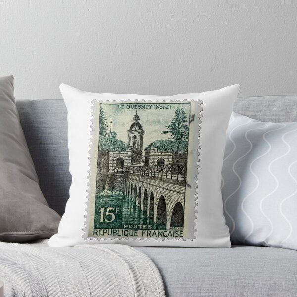 Item preview, Vintage France Bridge Postage Stamp designed and sold by red-amber65.