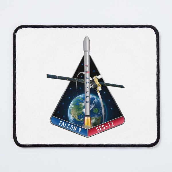 Item preview, SpaceX SES-12 Mission Patch designed and sold by CharlieDesings.
