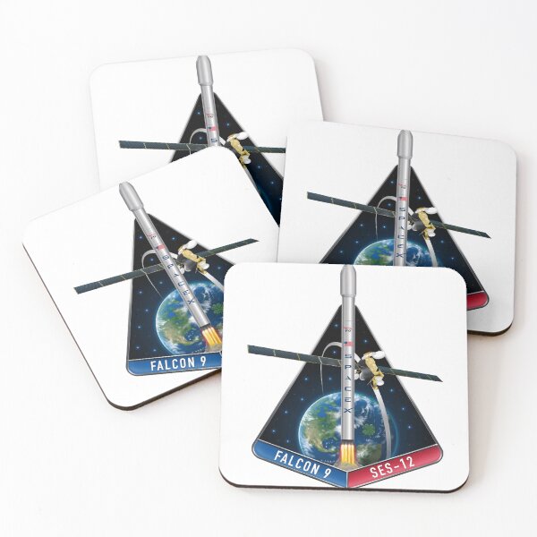 Item preview, SpaceX SES-12 Mission Patch designed and sold by CharlieDesings.