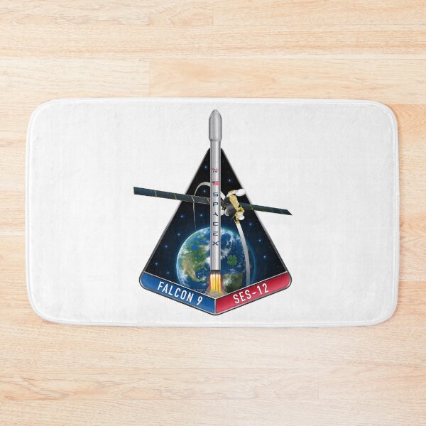 Item preview, SpaceX SES-12 Mission Patch designed and sold by CharlieDesings.