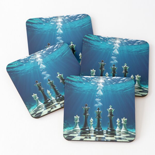 Item preview, Underwater Chess designed and sold by Planetporridge.