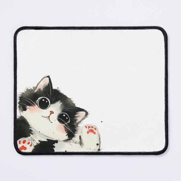 Item preview, Adorable Tuxedo Cat,Black And White Cat designed and sold by xiao xuans.