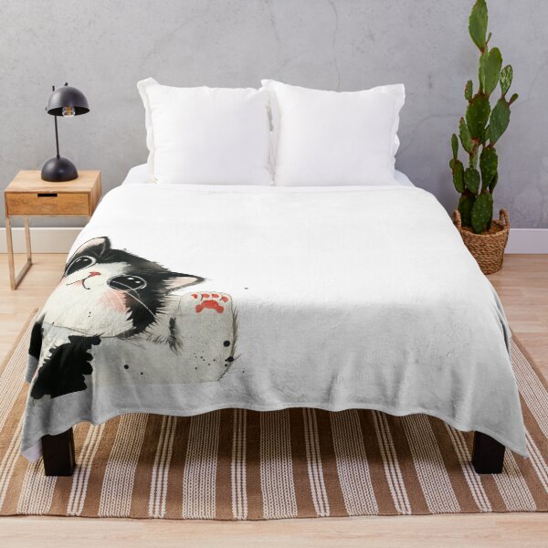 Item preview, Adorable Tuxedo Cat,Black And White Cat designed and sold by xiao xuans.