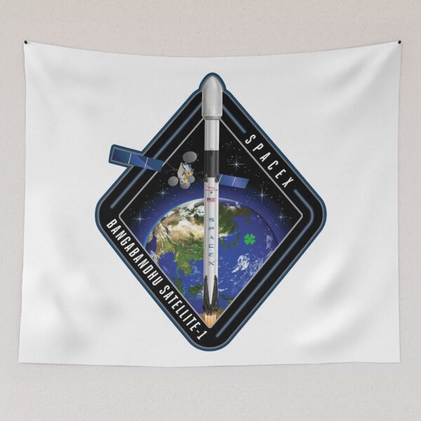 Item preview, Bangabandhu Satellite-1 Mission Patch designed and sold by CharlieDesings.