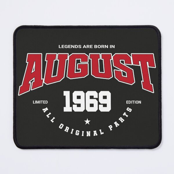 Item preview, August legends 1969 designed and sold by HB Shirts.