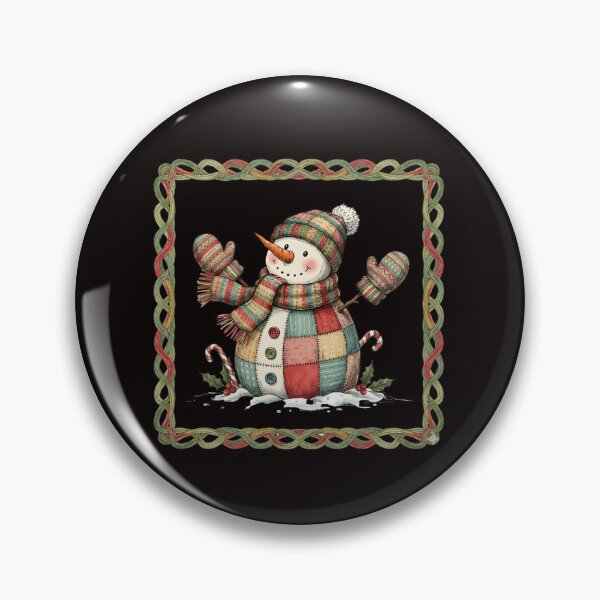 Item preview, Patchwork Snowman, Merry Christmas, Christmas Patchwork, Christmas, Christmas Coquette Xmas designed and sold by DesignDenDo ⭐⭐⭐⭐⭐.