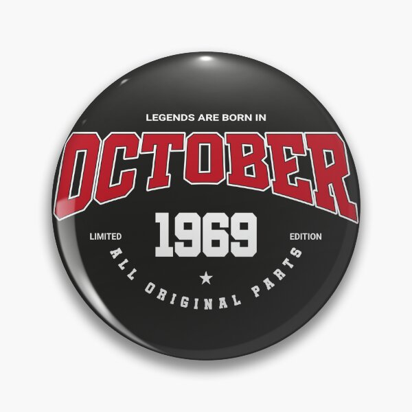 Item preview, October legends 1969 designed and sold by HB Shirts.