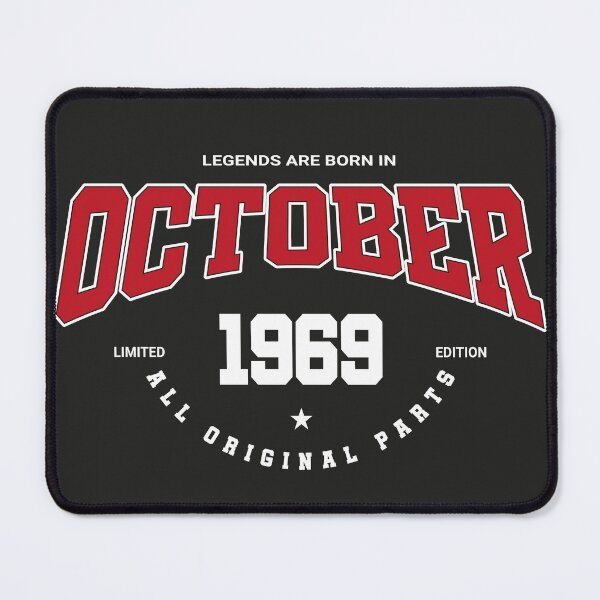 Item preview, October legends 1969 designed and sold by HB Shirts.