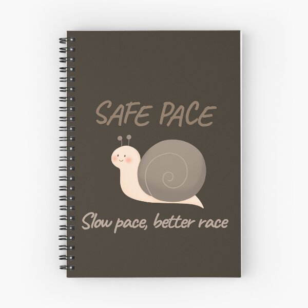 Item preview, Cute Snail Safe Pace Slow Life Gift designed and sold by Porpor Artwork.