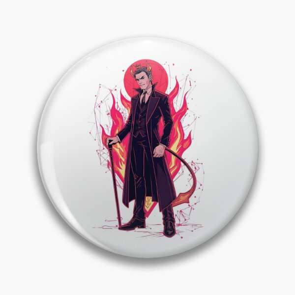 Item preview, Neon Inferno Gentleman | Elegant Demon King Aesthetic designed and sold by pefect-designs.