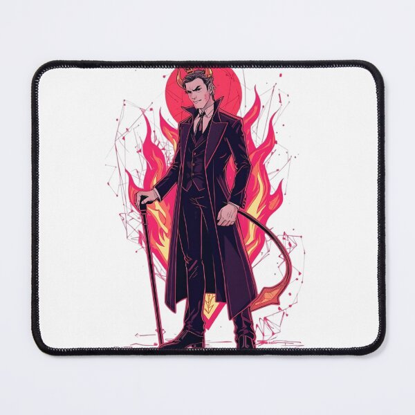 Item preview, Neon Inferno Gentleman | Elegant Demon King Aesthetic designed and sold by pefect-designs.
