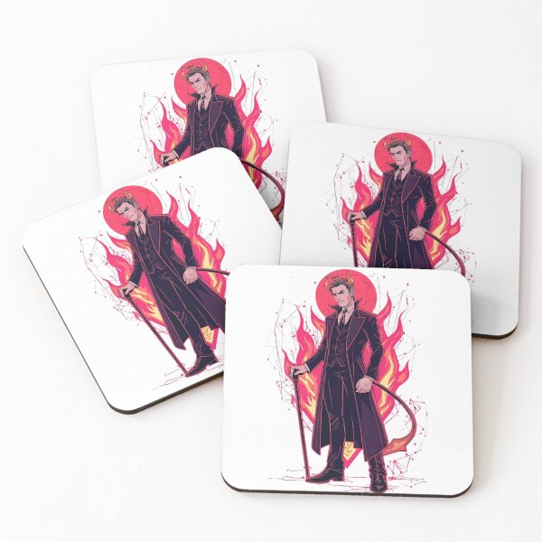 Item preview, Neon Inferno Gentleman | Elegant Demon King Aesthetic designed and sold by pefect-designs.