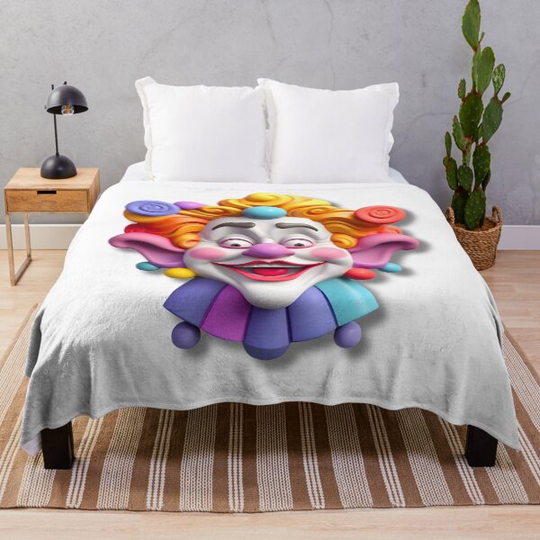 Item preview, A 3D COLORFUL CLOWN MASK designed and sold by infinitearte.