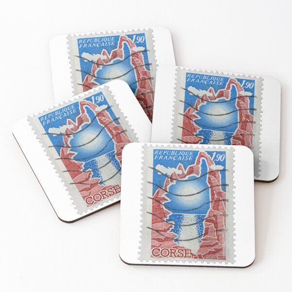 Item preview, Vintage Corse French Postage Stamp designed and sold by red-amber65.
